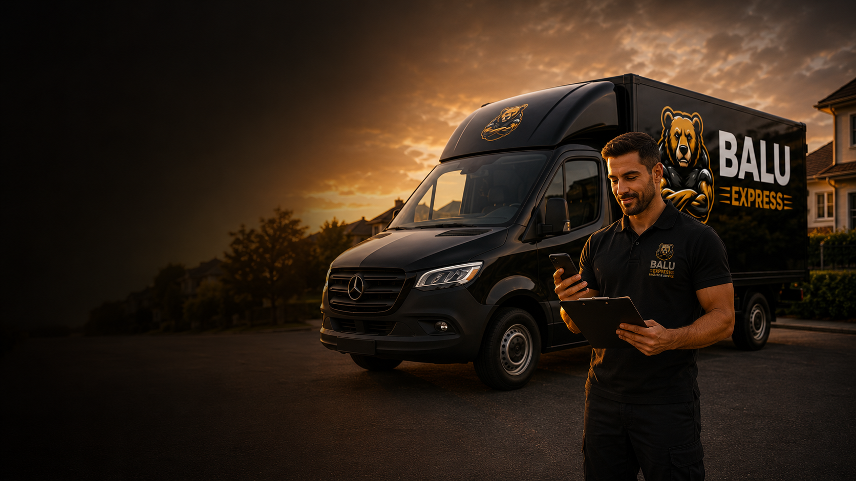 Balu Express Kundenservice-Team bereit zu helfen
